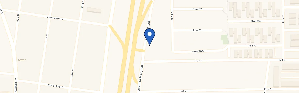 Mapa da estação Igreja Comunidade das Nações