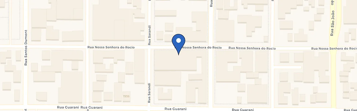 Mapa da estação Vila Verde Hotel Tupi