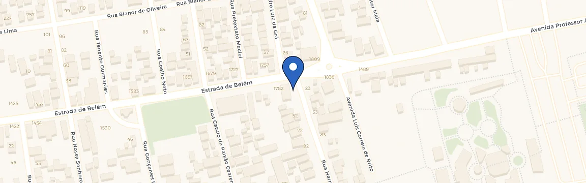 Mapa da estação ARVO EV Campo Grande Posto Shell