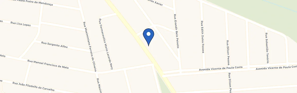 Mapa da estação VIP Recharge Escritório