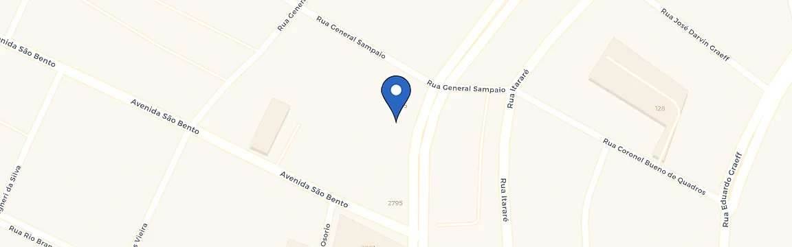 Mapa da estação Posto Ipiranga Tradição