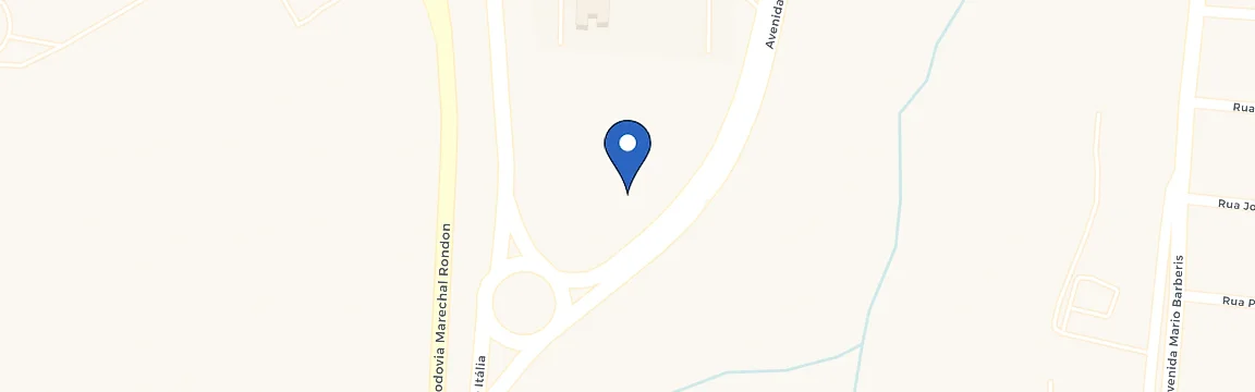 Mapa da estação Go Electric - Botucatu