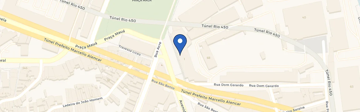 Mapa da estação RB1 - Vox Epower