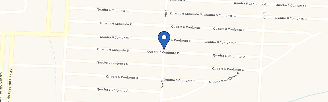Mapa com a localização da estação Lava Jato Fumezao