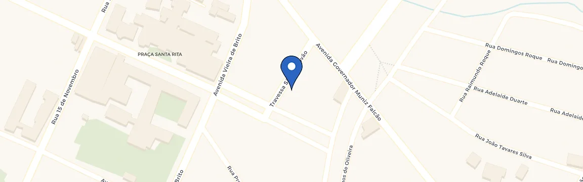 Mapa com a localização da estação Neide Carvalho