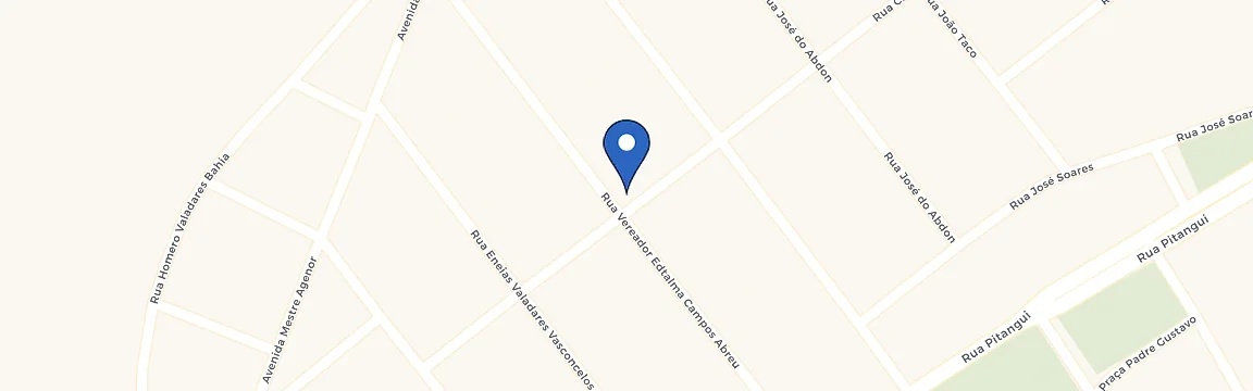 Mapa com a localização da estação Sorveteria Come Come