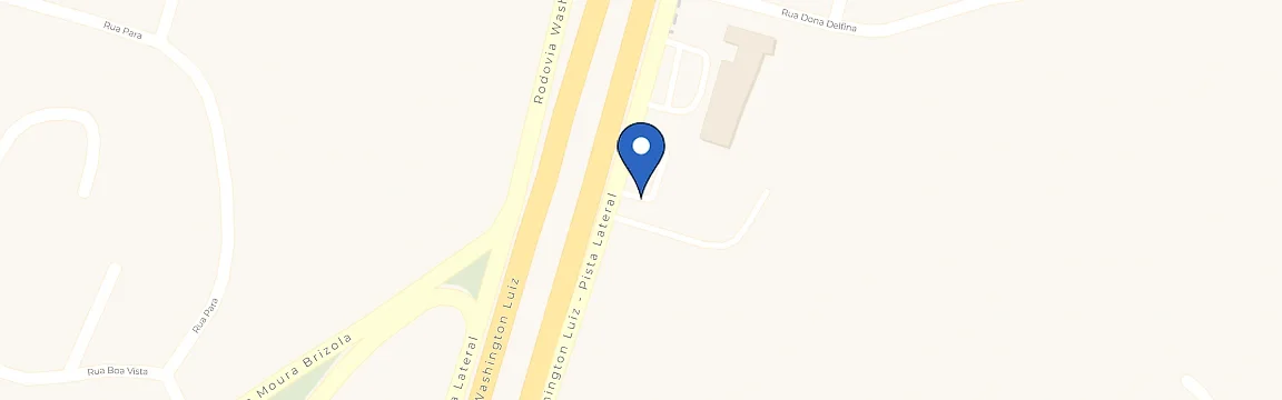 Mapa com a localização da estação AST Power