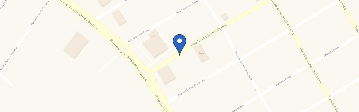 Mapa com a localização da estação Casa dos Padrões