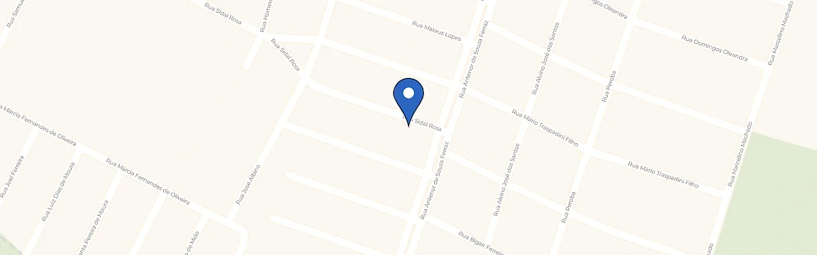 Mapa com a localização da estação HomePlug- 99702-0163
