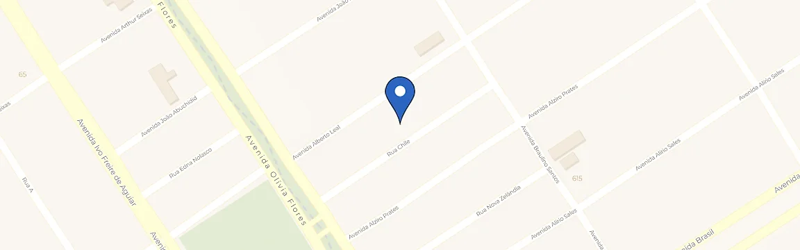 Mapa com a localização da estação Casa