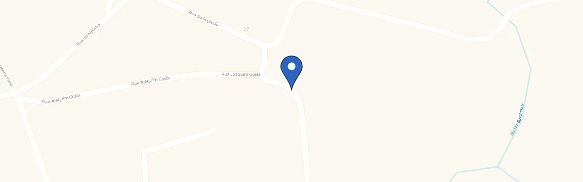 Mapa com a localização da estação Volvo - Hotel Casa da Lua, Alto Paraiso de Goias - GO