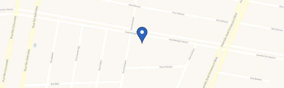 Mapa com a localização da estação Casa