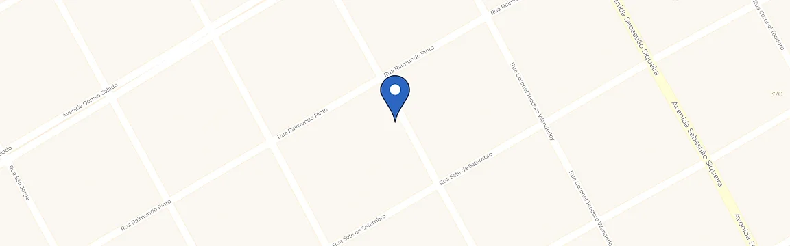 Mapa com a localização da estação Casa Mas