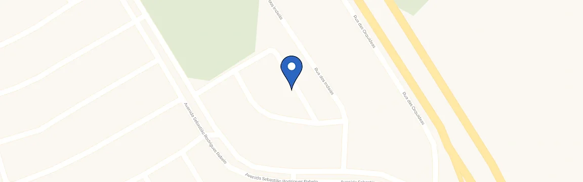 Mapa com a localização da estação Cesino Home
