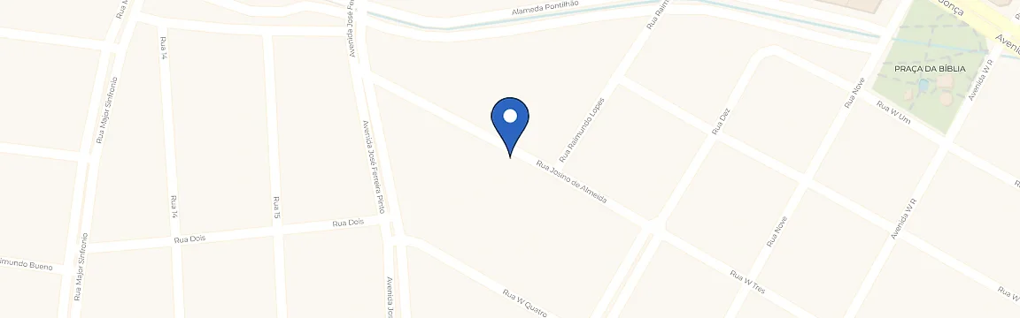 Mapa com a localização da estação Casa