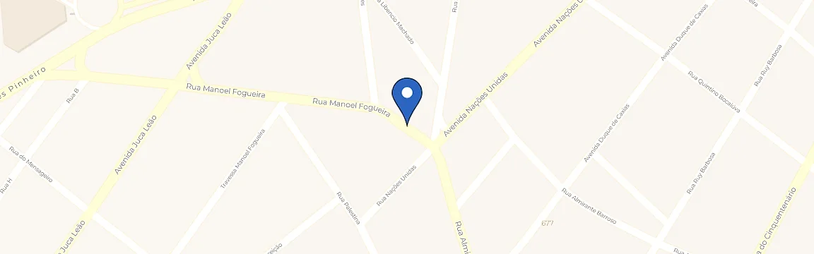 Mapa com a localização da estação Hotel Distak