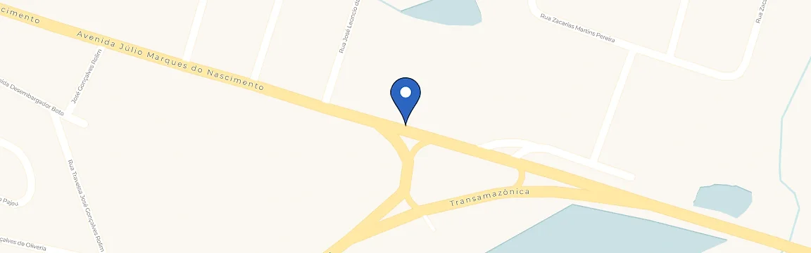 Mapa com a localização da estação Renault DICAL Mob TECCEL