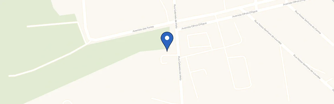 Mapa com a localização da estação Flash Volt
