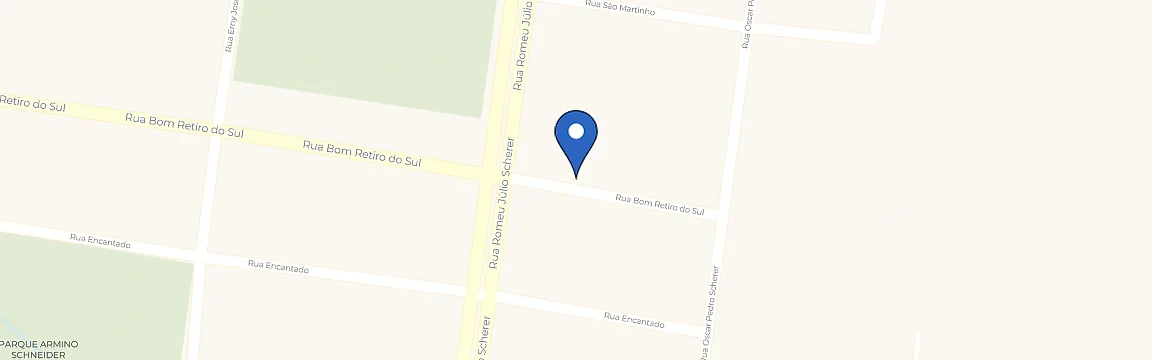 Mapa com a localização da estação Lutz