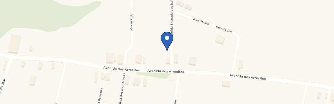 Mapa da estação Mar Doce Lar Gostoso