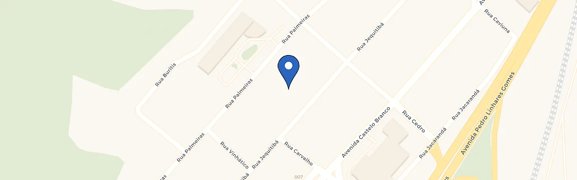 Mapa da estação Estacionamento Via Illuminata Mall