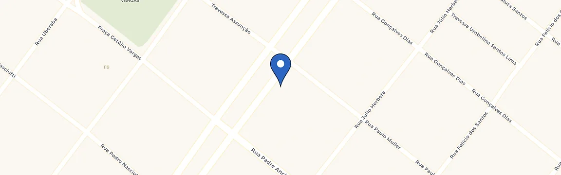Mapa da estação Elétrica Jomana
