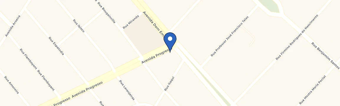 Mapa da estação Solidy Volt Senador Canedo