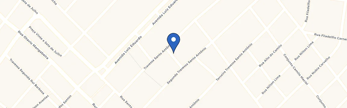 Mapa da estação ViaVolt Posto Sisal