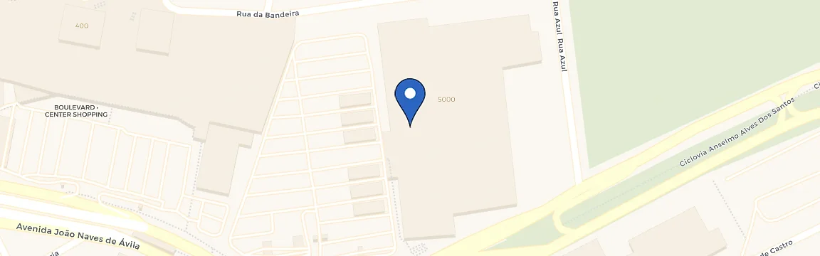 Mapa da estação ChargeOn - Posto Carrefour Uberlândia