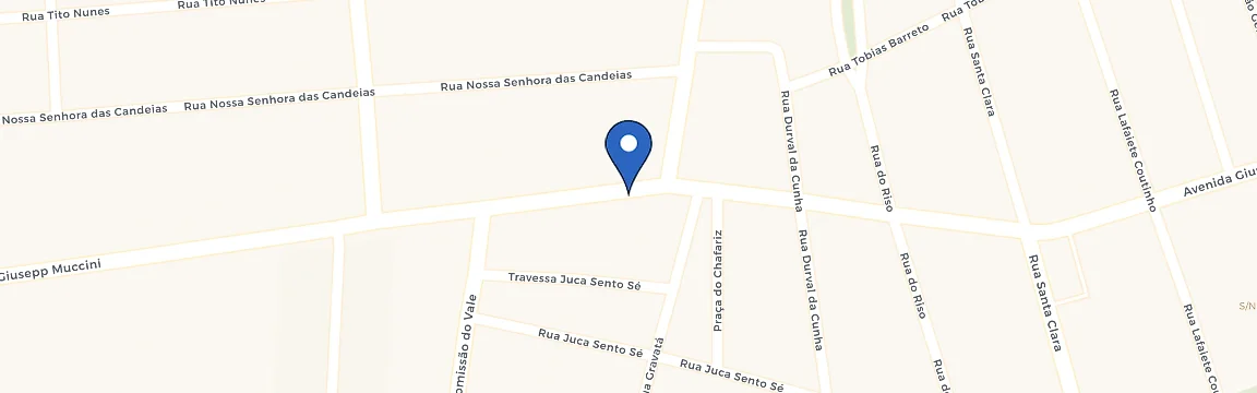 Mapa da estação Posto Reobote Juazeiro