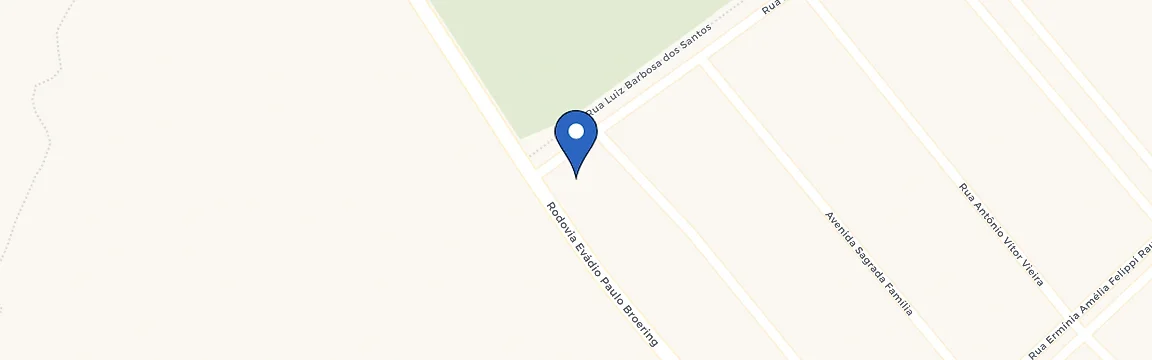 Mapa da estação Posto Pinheira