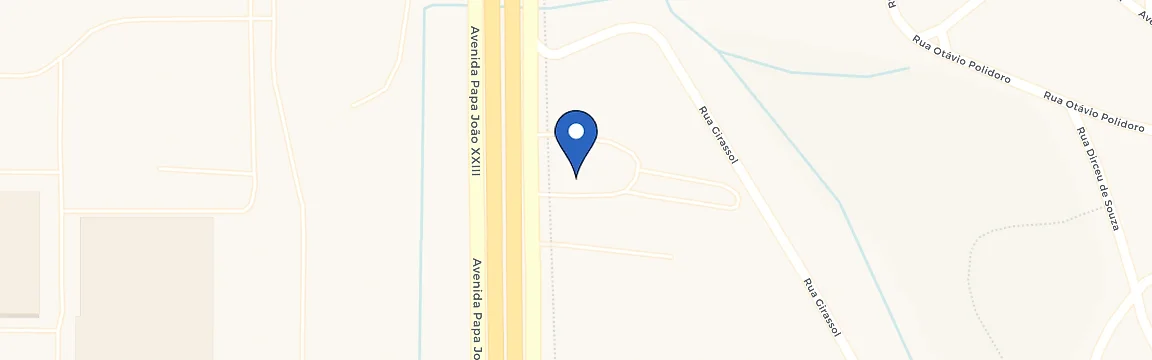 Mapa da estação Posto Ipiranga Mauá KII
