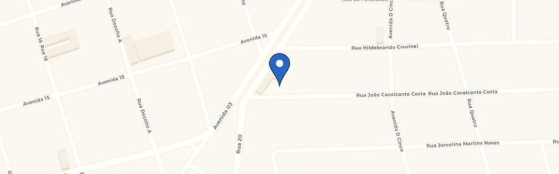 Mapa da estação Solidy Volt - Posto Avenida Mineiros