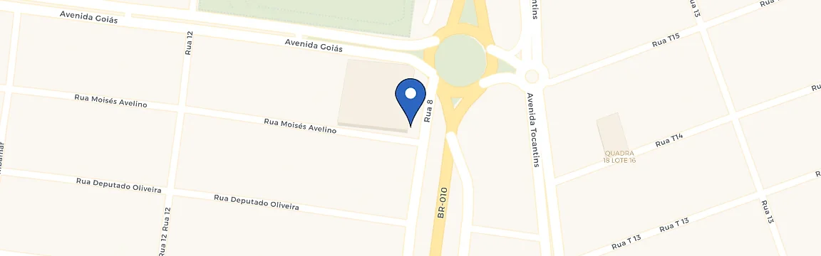 Mapa da estação Próx. à Sub Rodoviária