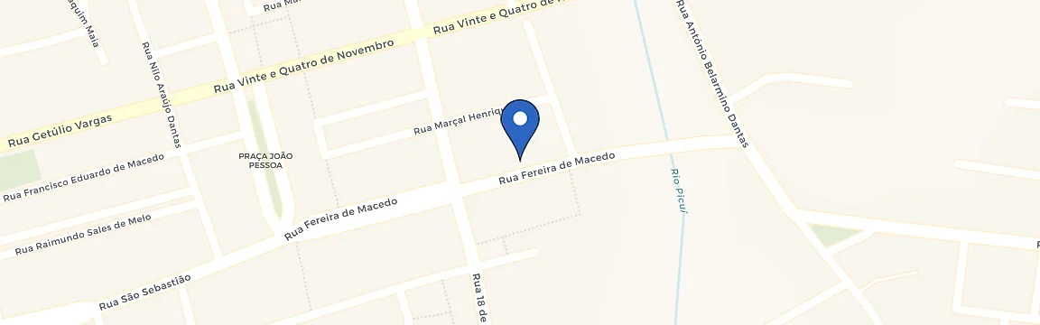Mapa da estação Clínica Mais Saúde
