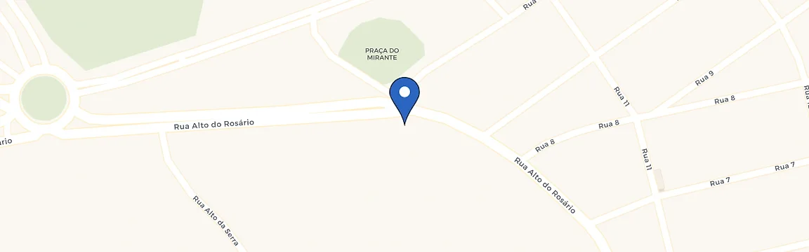 Mapa da estação Posto Campos III