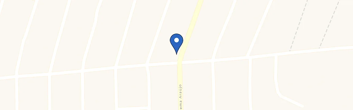 Mapa com a localização da estação Sinapse Solar Jacumã Casa Rosa