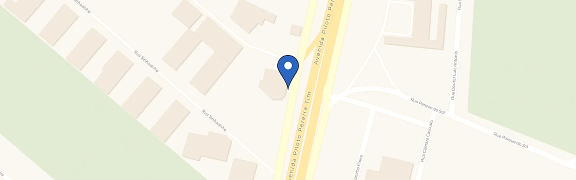 Mapa com a localização da estação Pinheiro Borges - Trevo II