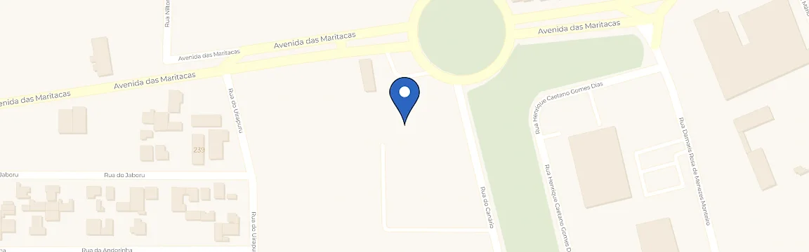Mapa com a localização da estação Posto G3X Indusville