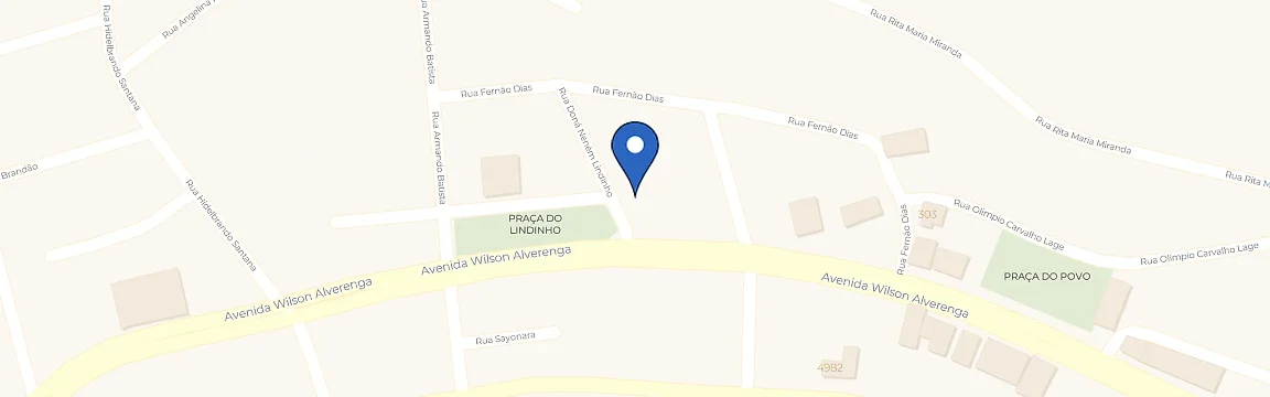 Mapa com a localização da estação Rogério V Souza