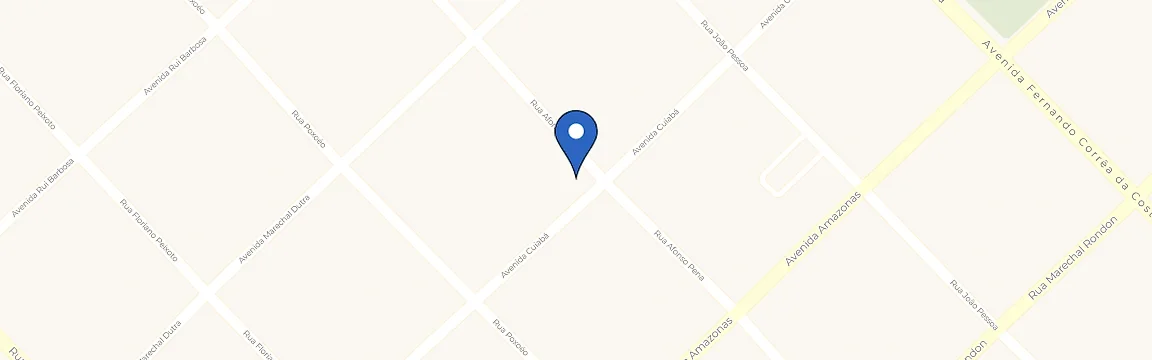 Mapa com a localização da estação Aster