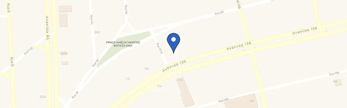 Mapa com a localização da estação VoltaxMob av136