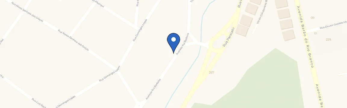 Mapa com a localização da estação E-Motion