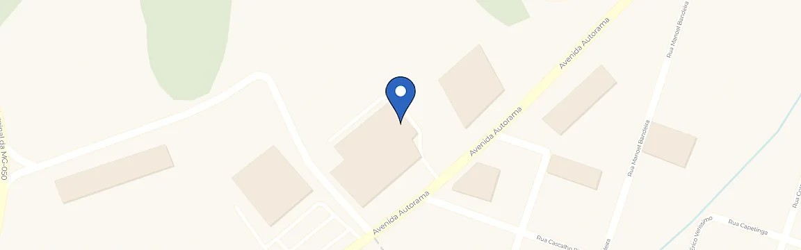 Mapa com a localização da estação Marka Chevrolet