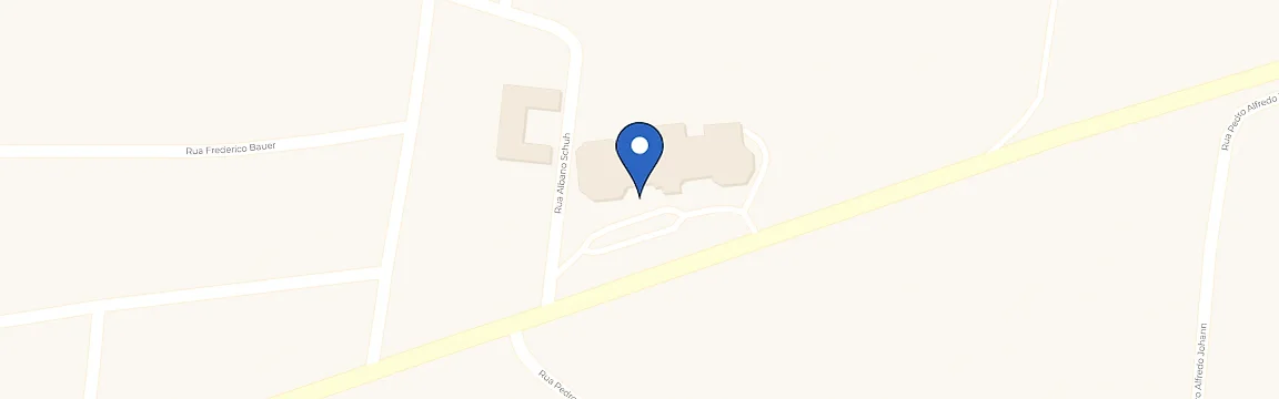 Mapa com a localização da estação Shoping Portal da Serra