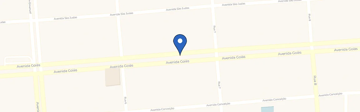 Mapa com a localização da estação EloCharge