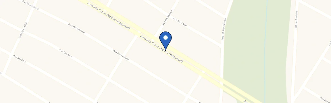 Mapa com a localização da estação SG3