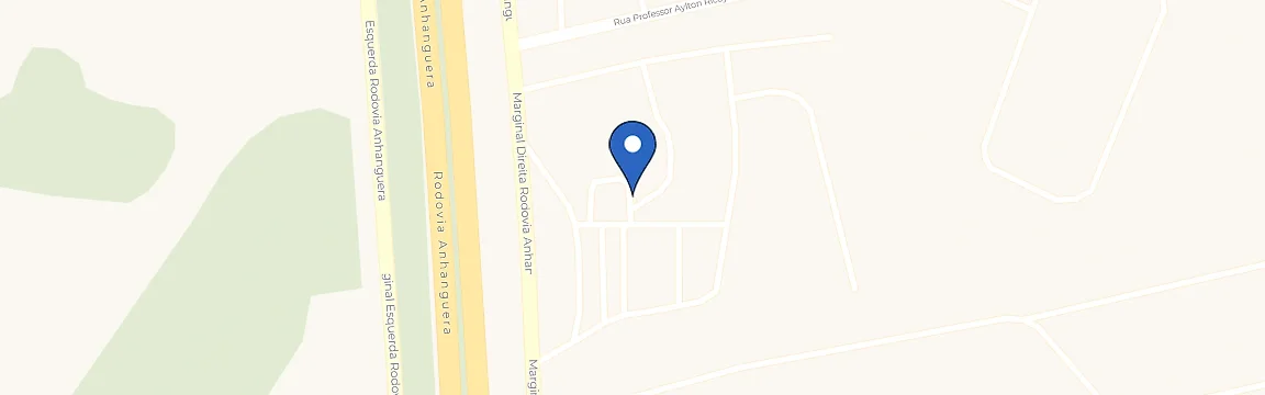 Mapa com a localização da estação Churrascaria Gavião