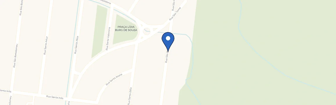 Mapa com a localização da estação Casa Cunhada