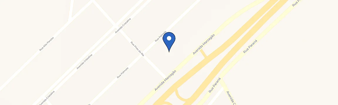 Mapa com a localização da estação Hotel Morada da Serra - Centry Energy
